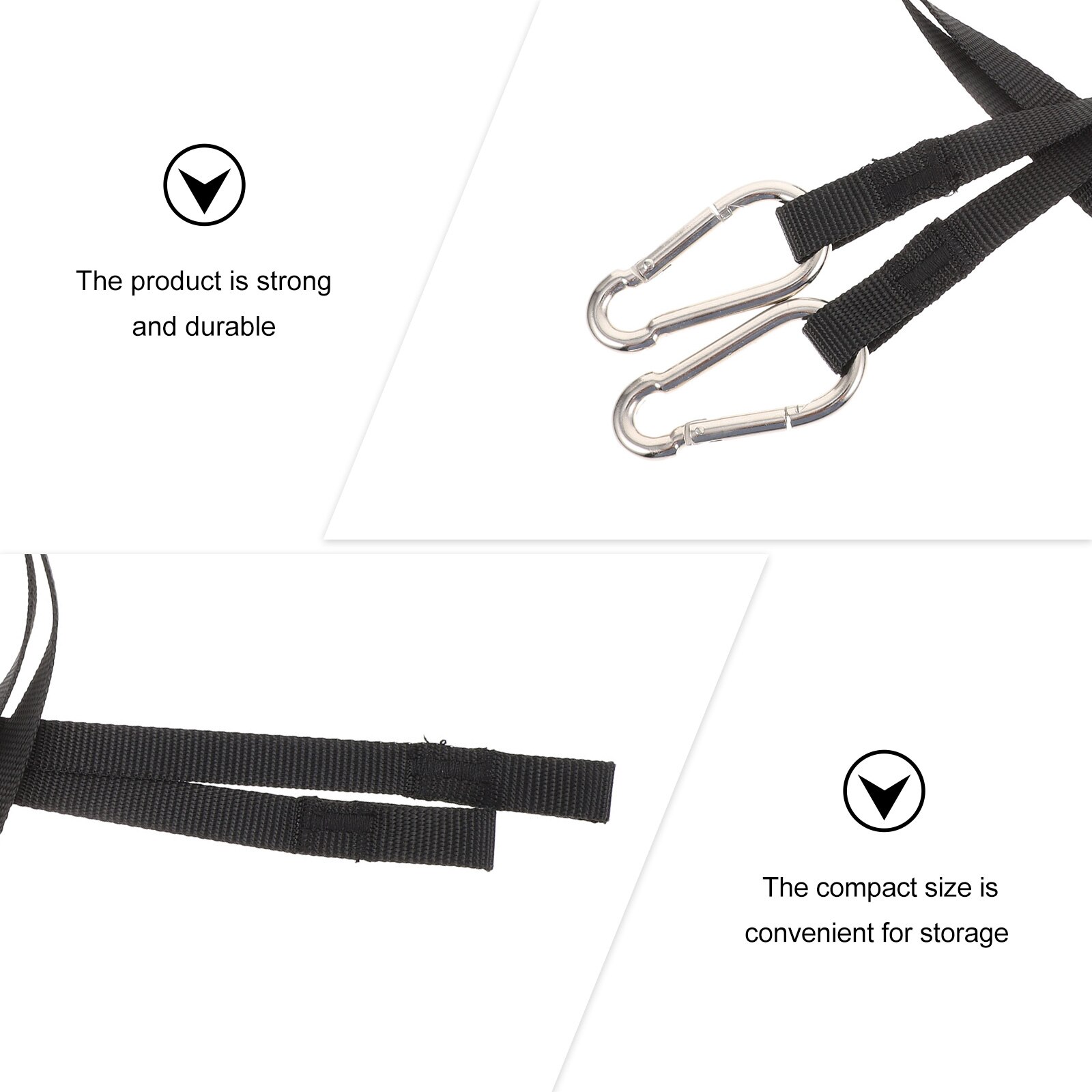 2pcs Durable Tricep Rope Press Down Push Extent Cord Workout Equipment