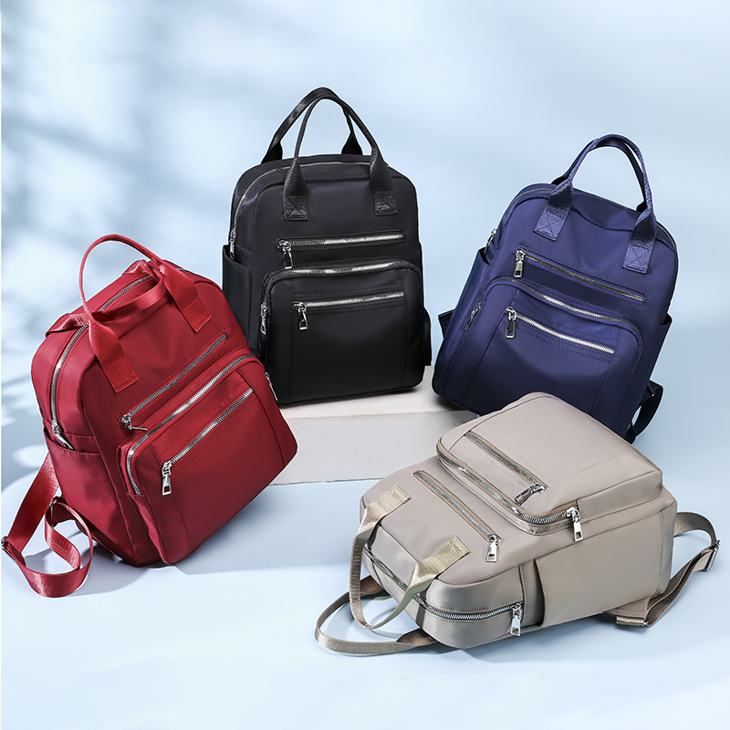 Vento Marea Frauen Rucksack Reise lässig Wasserdichte frauen Schulter Taschen Weibliche Große Kapazität Oxford Rucksack Schwarz Geldbörse