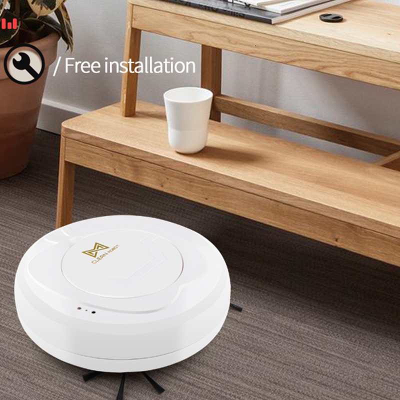 Robot Vacuum Cleaner - USB Rechargeable - Low Noise - Smart Sweeping Machine