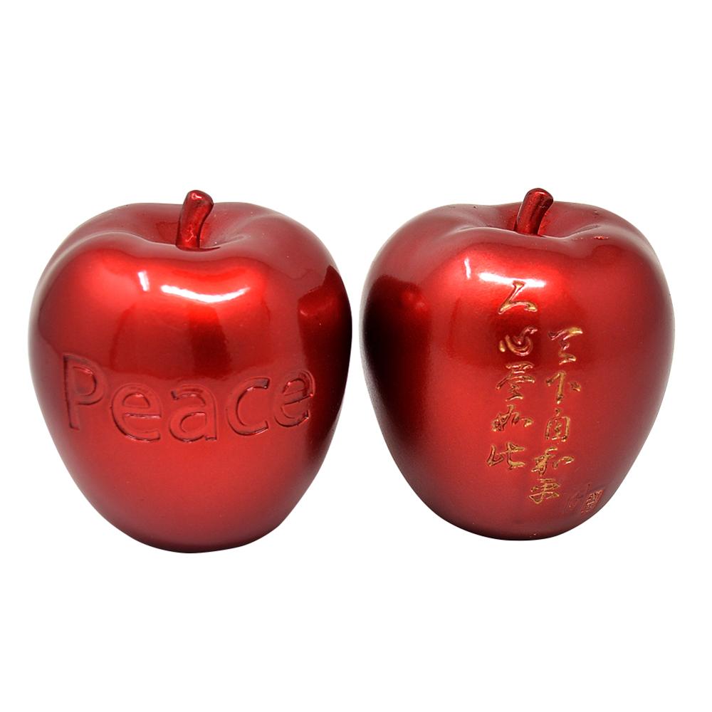 Red Peace Apples 2PCS W4260