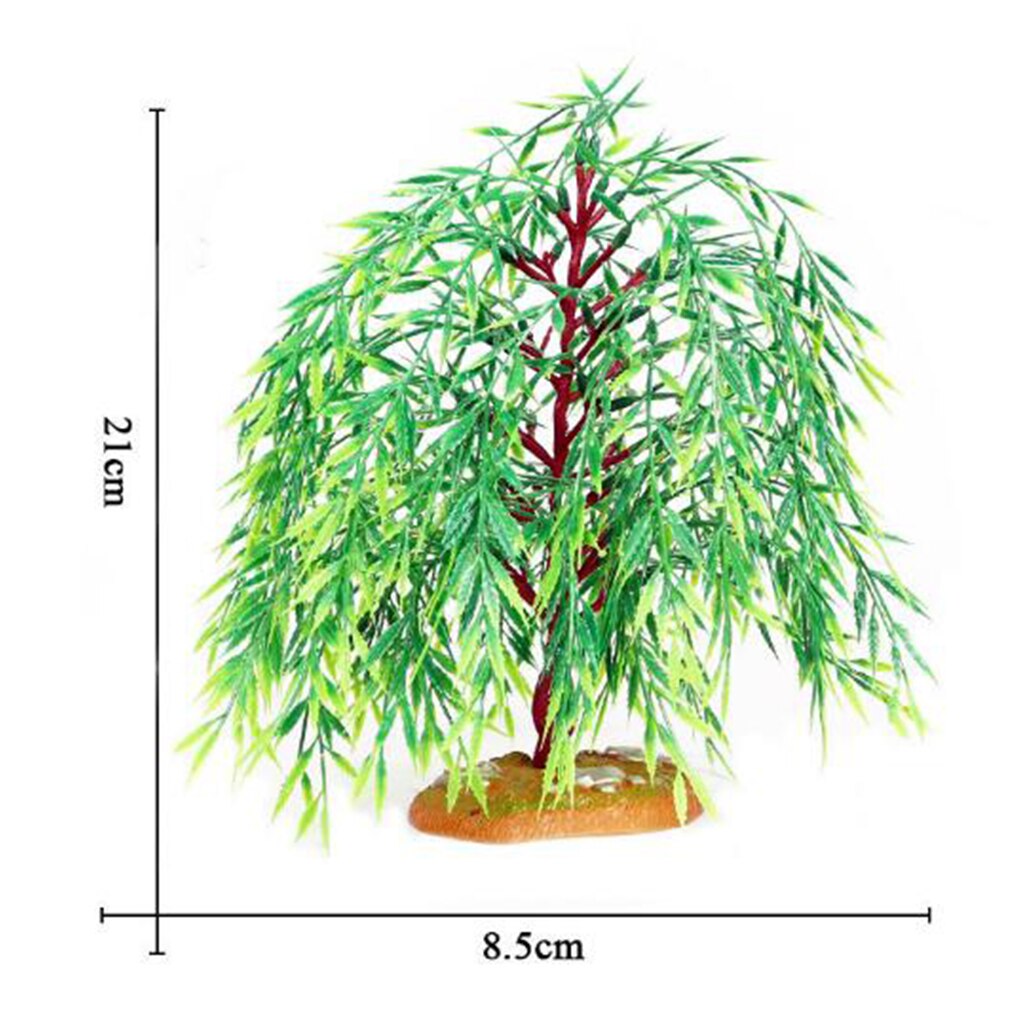 1pc Mini Willow Tree Micro Landscape Decor For Your Dollhouse Garden Props