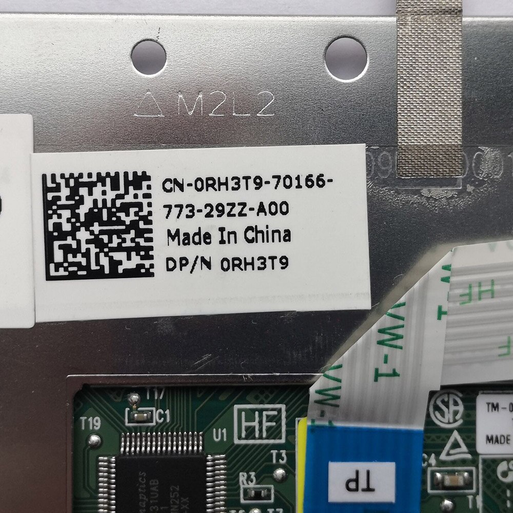 Nowy gładzik Touchpad z kablem do DELL Vostro 3562 3568 RH3T9 czarny