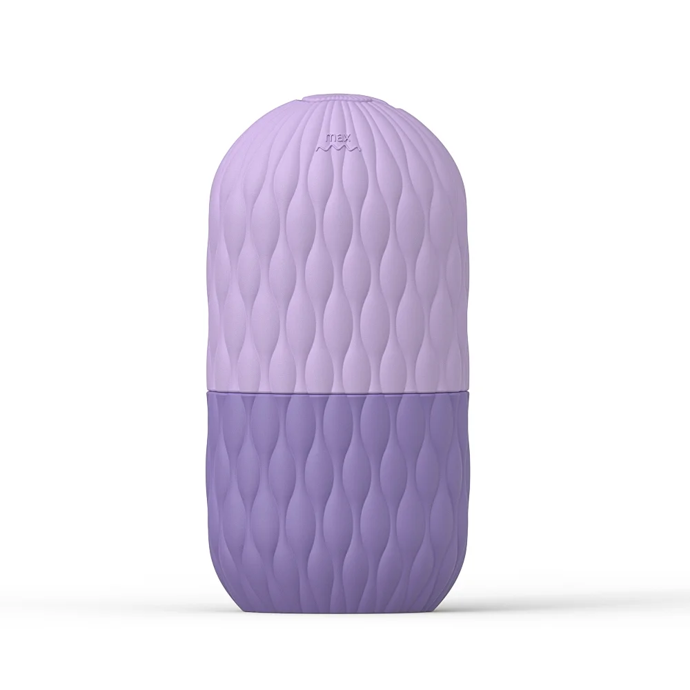 Rolo facial de gelo, molde de silicone reutilizável, massagem facial, beleza facial, ferramentas de cuidados com a pele, aplicar gelo para encolher poros: Pansy