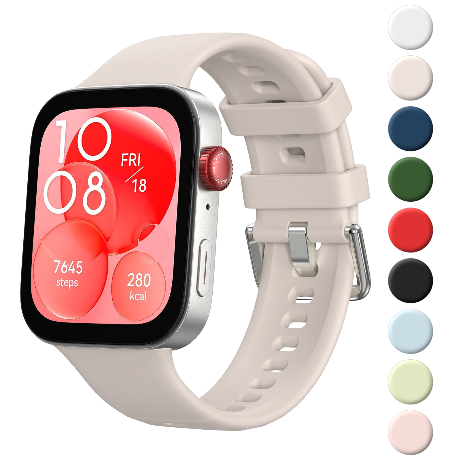 Bracelet en Silicone pour Huawei montre Fit 3 bandes Smartwatch accessoires Bracelet de remplacement pour Huawei montre fit 3 Bracelet Correa