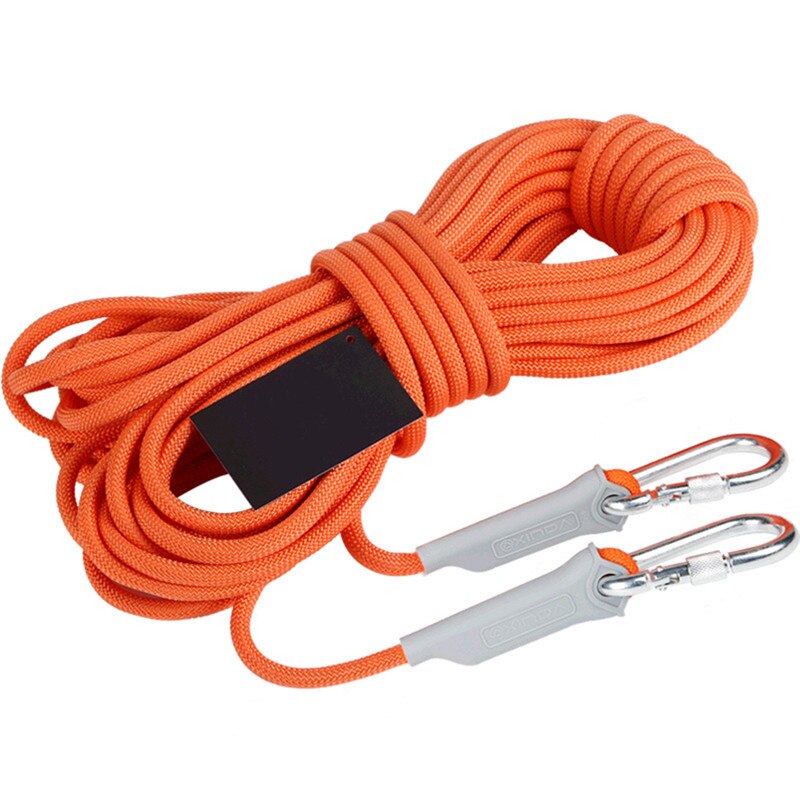 10M/20M Rock Climbing Cord Outdoor Hiking Accessories Rope 9.5mm Diameter High Strength Cord Safety Rope
