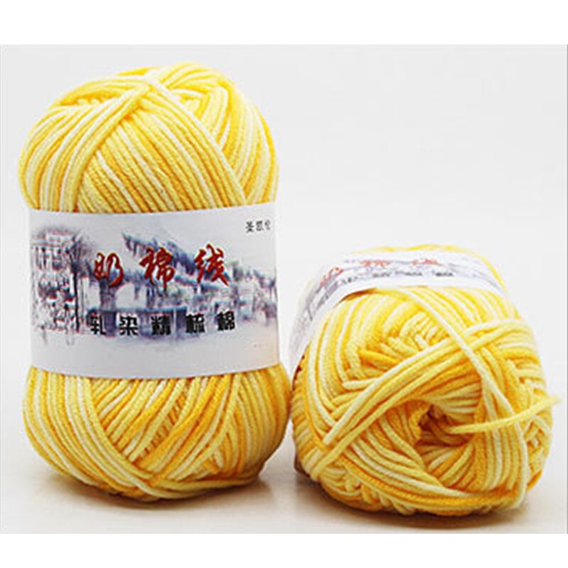 Baby Milk Cotton Yarn Crochet Hat For Knitting Wool Yarn Warm Chunky Yarn Children Hand Knitted Yarn Blanket Sweater: 16
