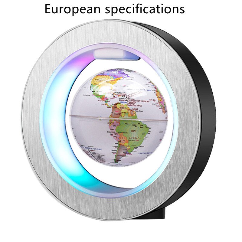Led Möbel Globe Magnetische Schwebender Globus Licht Welt Karte Rotierenden Nacht Lampe Kinder Neuheit Ball Licht Lampe: White B