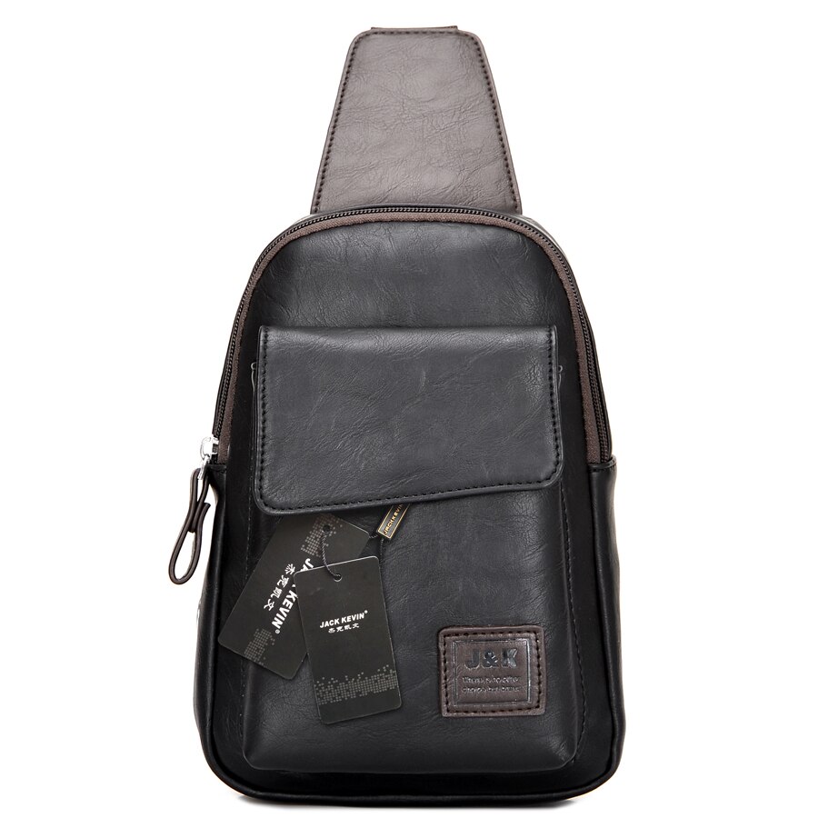 Sac de voyage rétro pour hommes, sacoche de voyage pour pied en PU, sacoche à épaule imperméable, harnais de poitrine, pochette de poitrine