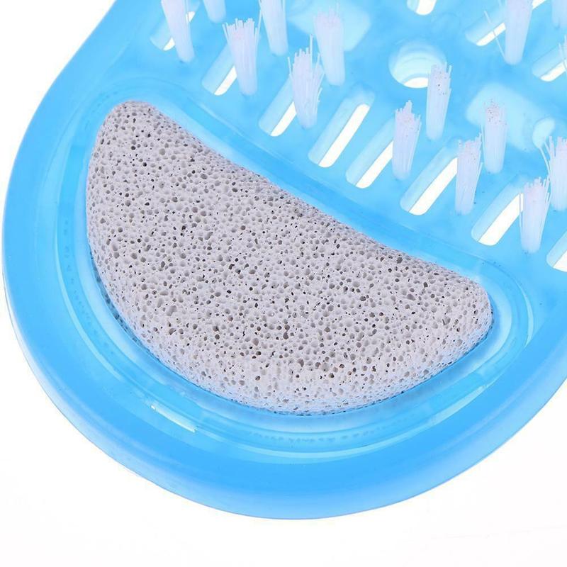 Limpiador de pies para ducha, herramienta Exfoliante para Spa, baño, cepillos para pies, elimina la piel muerta, 1 unidad