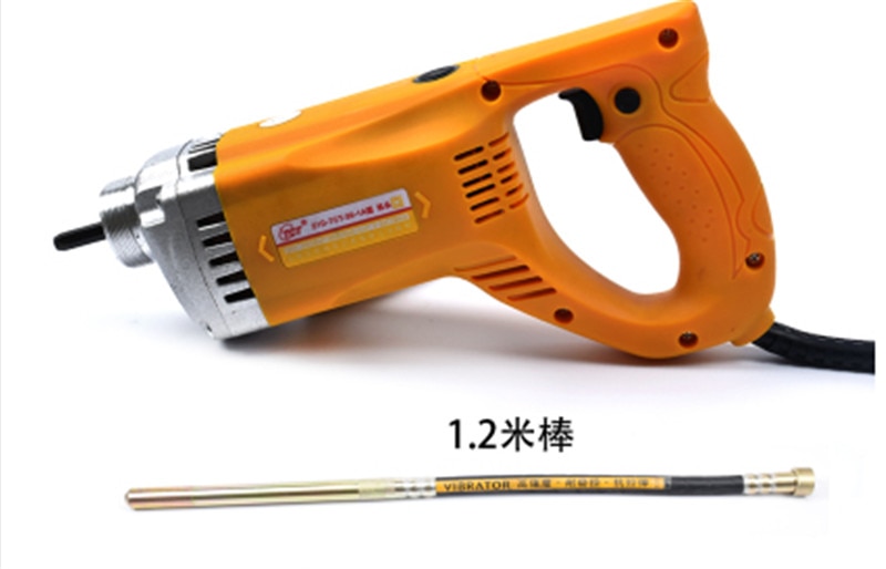 35mm Beton Vibrator 1280 w/1800 w 220V Mit Kupfer Motor Bau Werkzeuge
