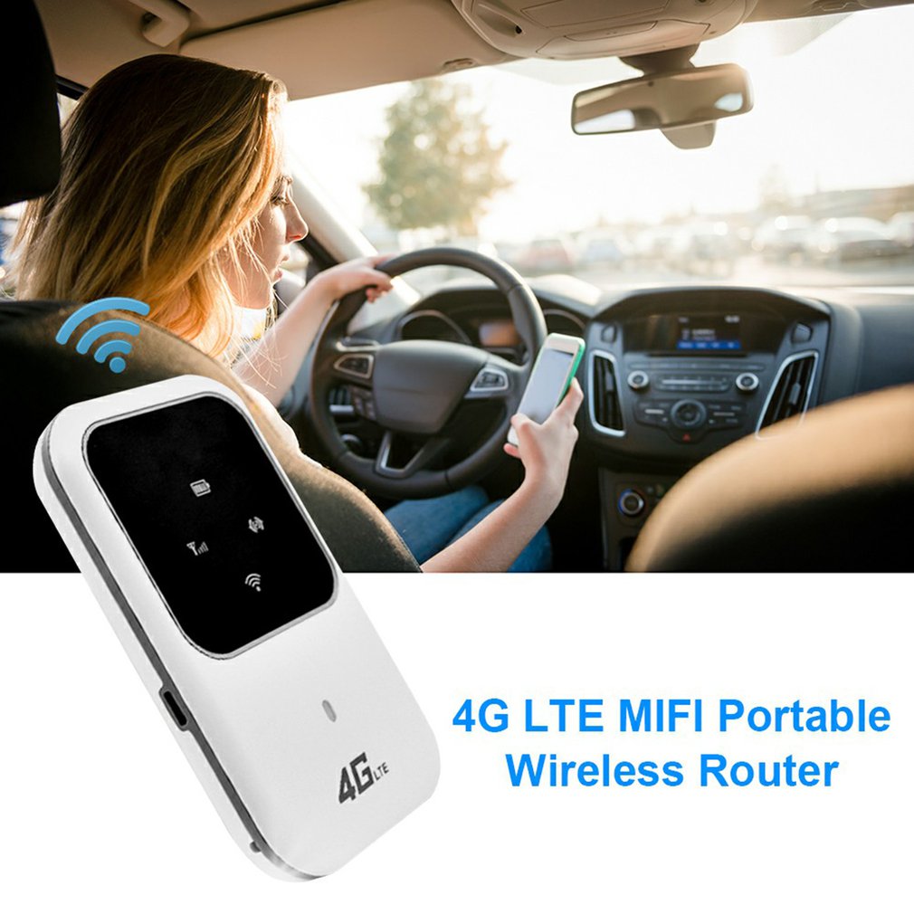 Router Wireless 4G dispositivo di condivisione auto Wi-Fi portatile Mobile con Slot per schede Sim Router Wireless Router Wifi portatile illimitato