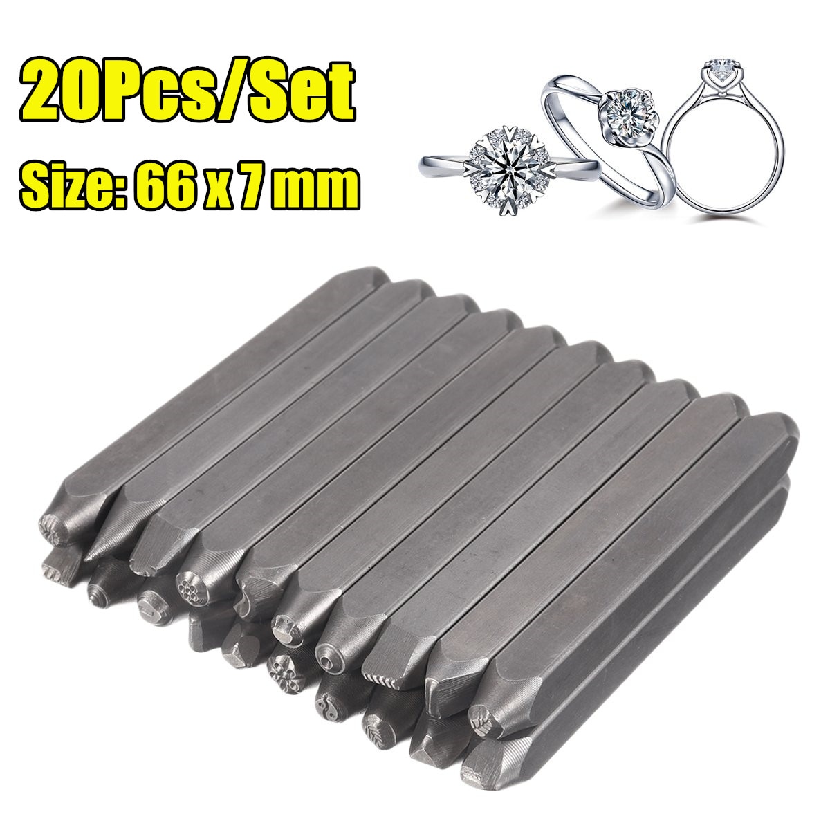 Leder Arbeits Sattel, Der Werkzeuge schlagen Stempel einstellen Für DIY Stahl schlagen Carving Metall Leder Handwerk Briefmarken Werkzeug 20 Teile/satz