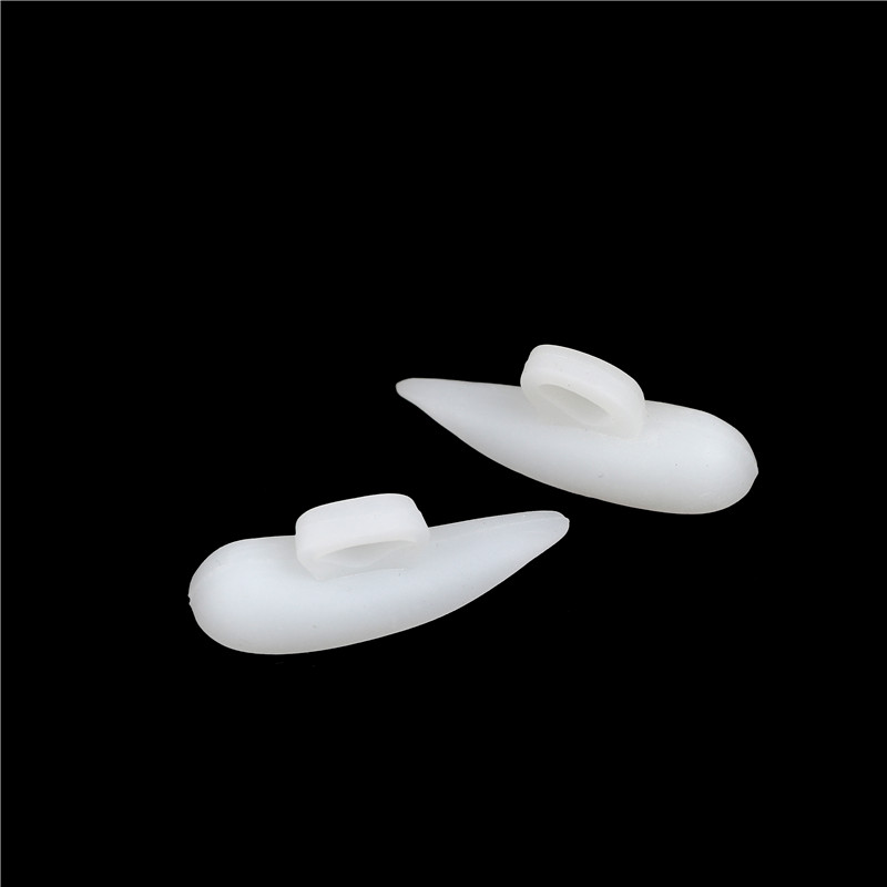 2 teile/los Silikon Zehe Separator Fuß Hallux Valgus Zehen ausrichten Gerät Einlegesohle Zehen Separator Zehe Pflege Konische Kappe Gerät
