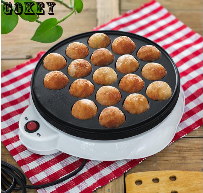 Mini pandekagemaskine bagemaskine husholdningselektrisk takoyaki maker blæksprutte kuglegrill pande køkken madlavning værktøjer cookies maskine