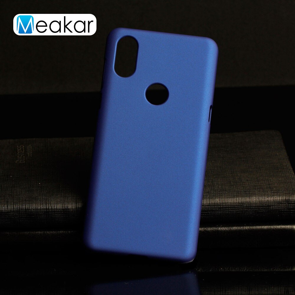 Plastica opaca Coque Copertura 6.39For Xiaomi Mi 3 Della Miscela di trasporto Per Il Caso di Xiaomi Mi Della Miscela Mimix 3 Mix3 Mimix3 Posteriore Del Telefono coque Caso Della Copertura: Blue