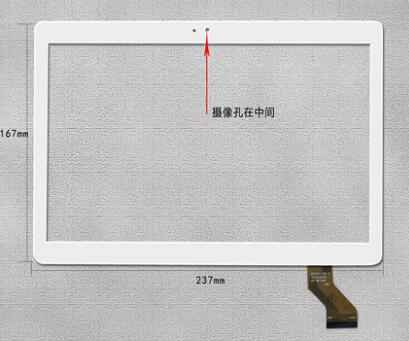 Touch Screen Voor 10.1 "Inch 10.1" K109 Tablet Carbayta S109 MTCTP-10617 Touch Screentouch Panel En Lcd Display