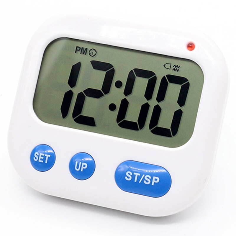 Reloj despertador de vibración para sordos, Luminova, Led, Digital, temporizador, electrónico para dulces, pantalla de escritorio, reloj para estudiantes, artilugios para escritorio