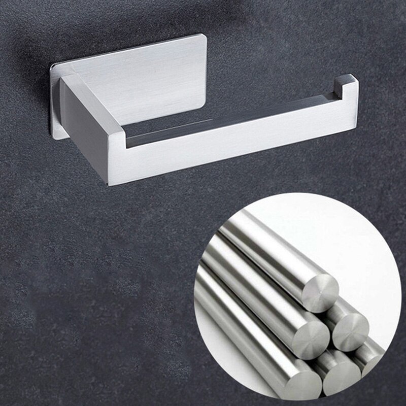Picture Idea: Rovogo Self Adhesive Toilet Paper Holder Brushed
