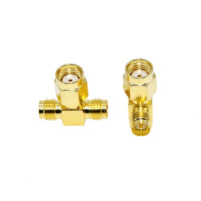 RP SMA adaptateur macho un hembra RP SMA adaptateur macho hembra RF Coaxial acoplamiento barril de nuez convertidor de nuez convertidor: no.20