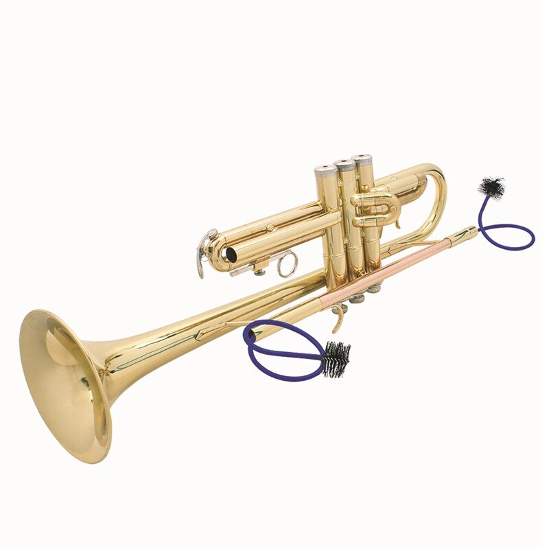 Slade Instrument Trompet Trombone Tuba Hoorn Cleaning Kit Set Tool Met Schoonmaakdoekje Borstel Handschoenen