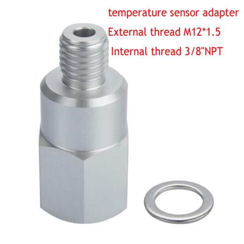 Auto Parts Oil Pressure Sensor Connector Cooling Water Temperature Sensor Adapter M12*1.5 Female Thread 3/8"NPT