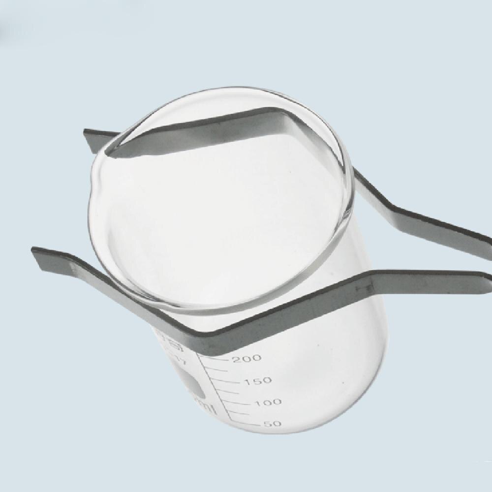 Suministros de laboratorio abrazadera de vaso herramienta de equipo de laboratorio Clip de Metal de resistencia a alta temperatura