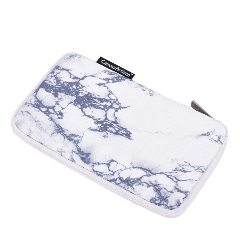 Novo saco de armazenamento digital caso organizador viagem para acessórios carregador power bank cabo usb fones de ouvido, zíper portátil, HS32-21: HS32-21 White