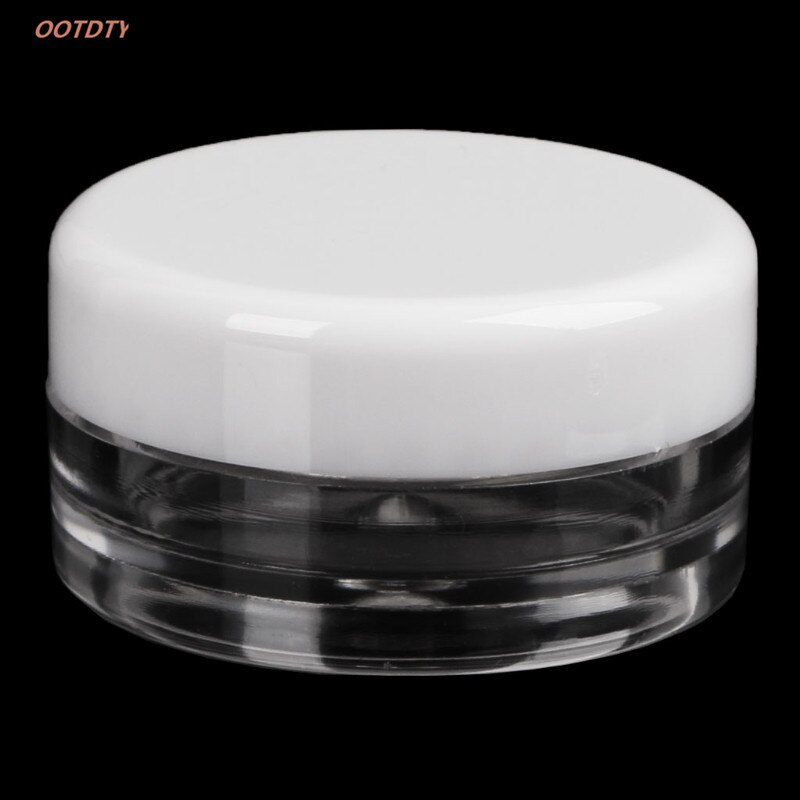Mini pote de maquiagem cosmética, recipiente útil para viagem, de creme e cosméticos: 3g