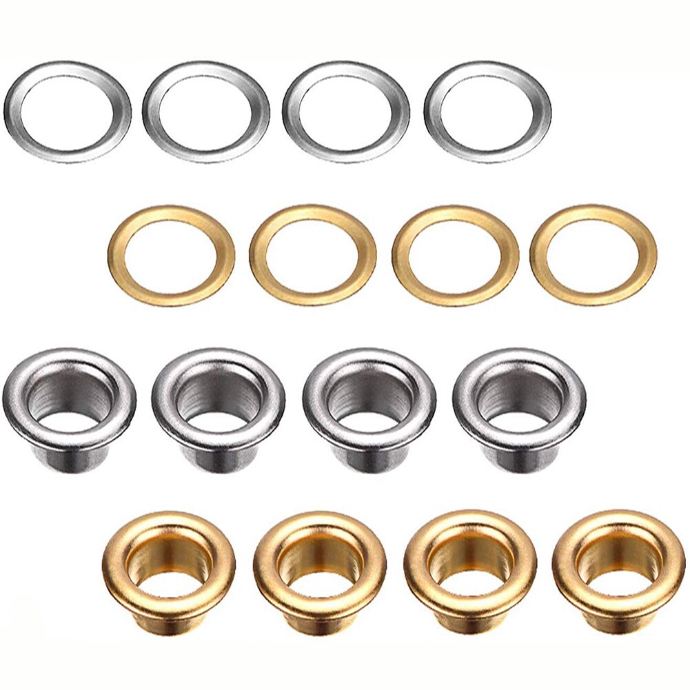 6mm Portable Fixing Copper Multipurpose Home Convenient DIY Durable Poke Hole Tool Repairing Grommet Kit Decoration Sewing Craft