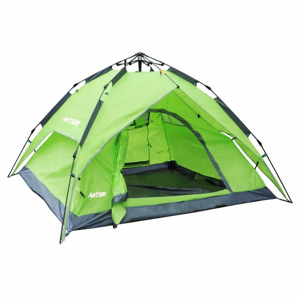 Automatische Tent 3-4 Persoon Camping Tent Instant Setup Portable Backpacken Zon Onderdak Travelling Wandelen