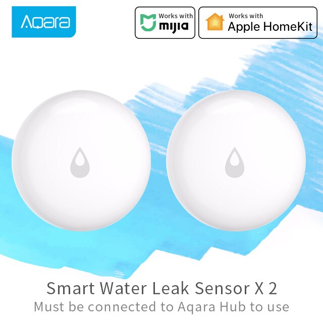 Xiaomi Aqara Hub Gateway 3 Intelligent linkage Smart home accessories work with Mijia Temperature Humidity door windows sensor: Water Leak Sensor 2