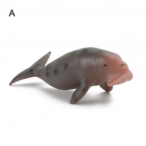 Marine Life Ocean Sea Animals Grouper Shrimp Squid Starfish Simulation Ornament: A