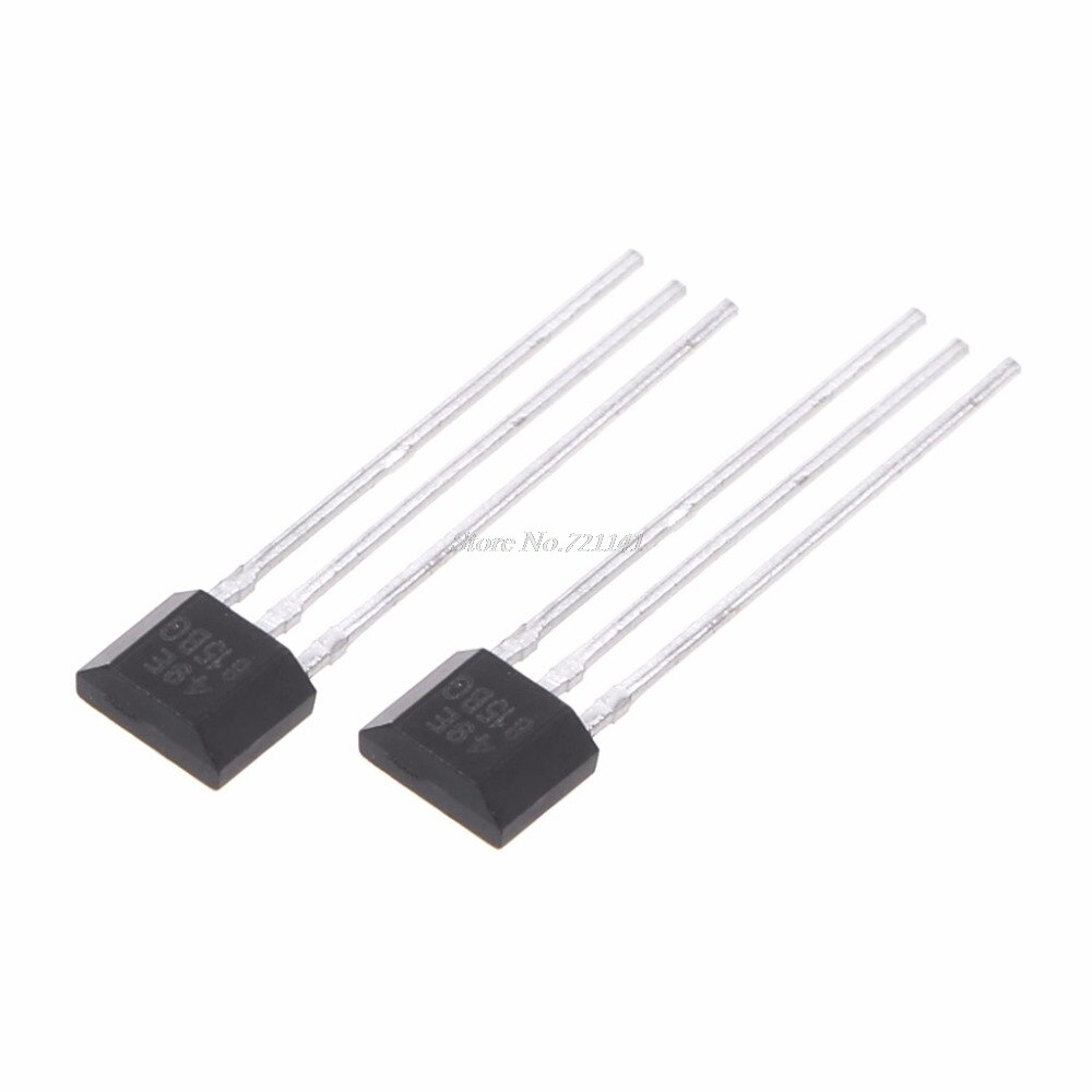 10 stk 49e hal element  oh49e spændingsregulator hall effekt sensor lineær switch