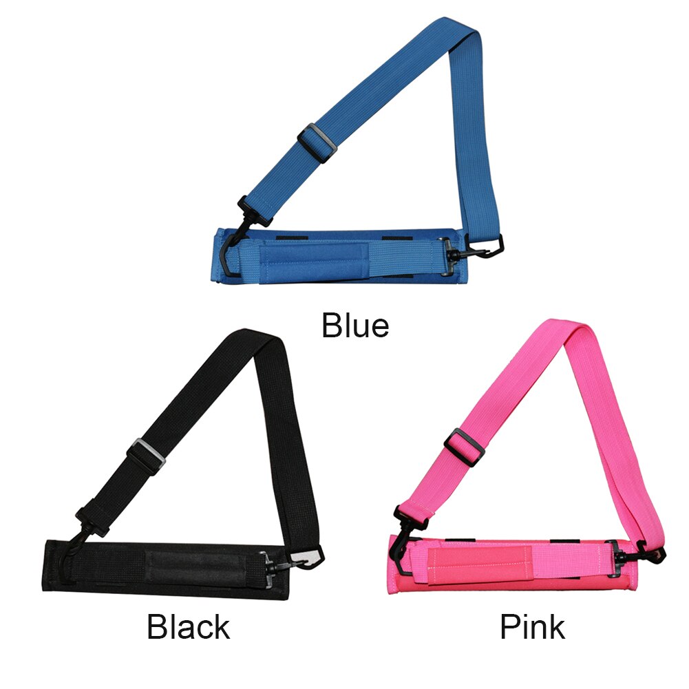 Nylon Golf Club Carrier Bag Adjustable Strap Portable Unisex For Driving Range Travel Small Accessories Magic Sticker