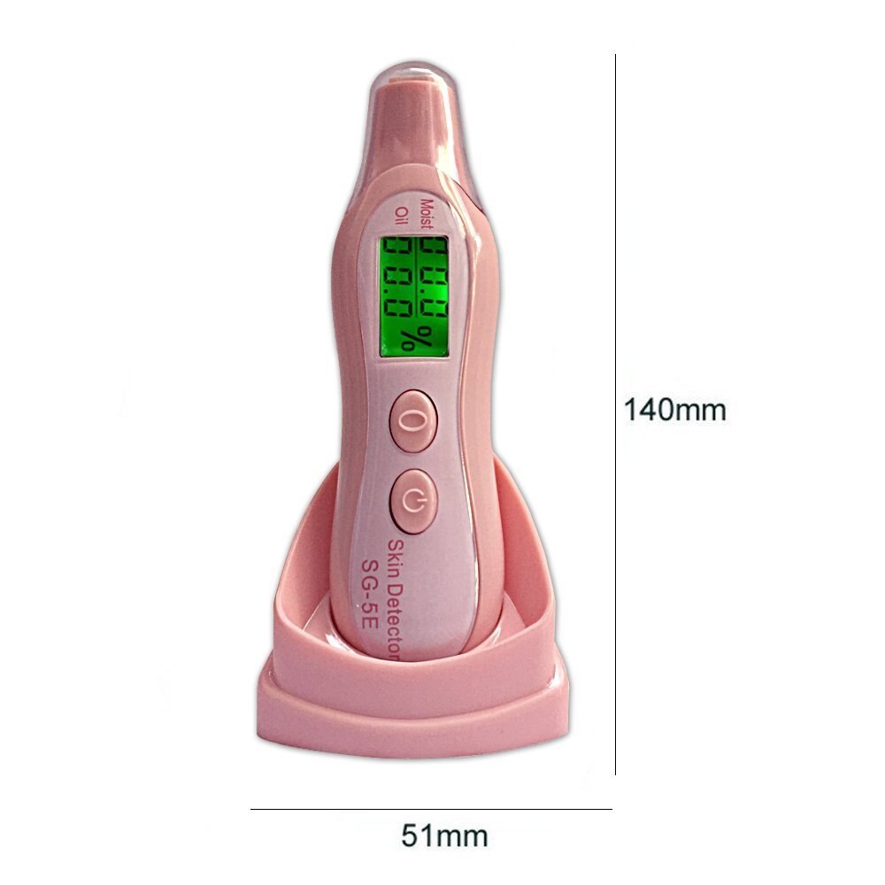 Digital Skin Detector Pen with LCD Display Portable Skin Analyzer Water Oil Tester Analysis Moisture Machine Monitor Operated