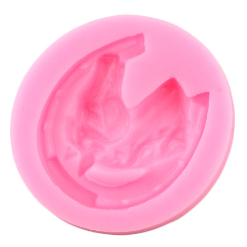 Cabeza de caballo molde de silicona herramientas de decoración de pasteles Sugarcraft DIY hornear Chocolate Fondant moldes de arcilla polimérica para dulces
