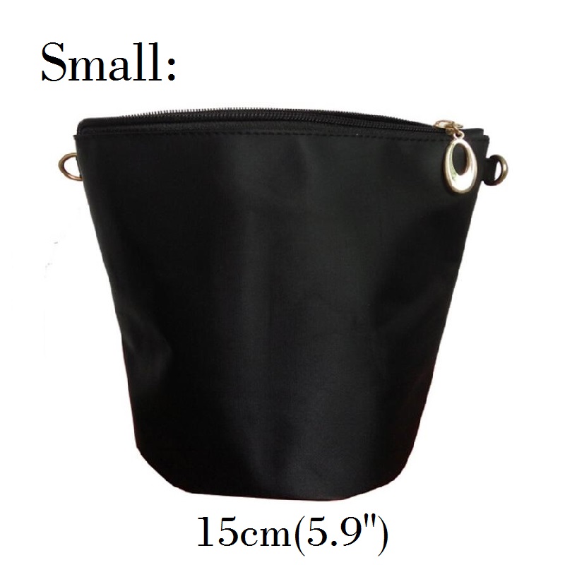 Organizer Bag for Bucket Handbag Bucket Bag Inserts (Apricot, Black, Coffee): green