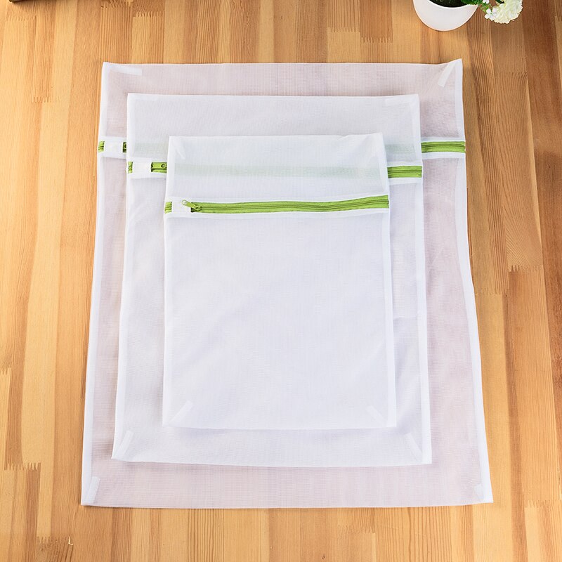 6 Maten/Set Ritssluiting Opvouwbare Nylon Waszak Beha Sokken Ondergoed Kleding Wasmachine Bescherming Netto Mesh Zakken