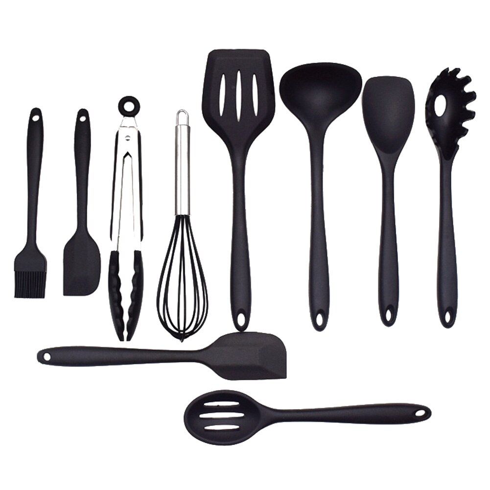 10 Pcs/set Silica Gel Kitchen Utensils Non-stick S... – Vicedeal