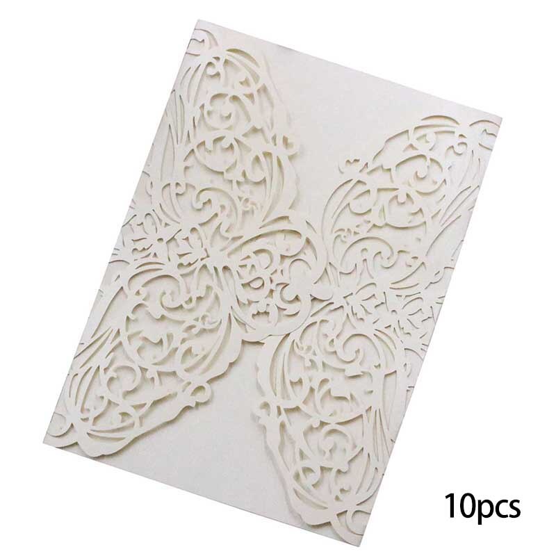 10pcs Wedding Invitation Die European elegance Metal Cutting Dies Craft Die Cut for Card Making Scrapbooking Stencil: White