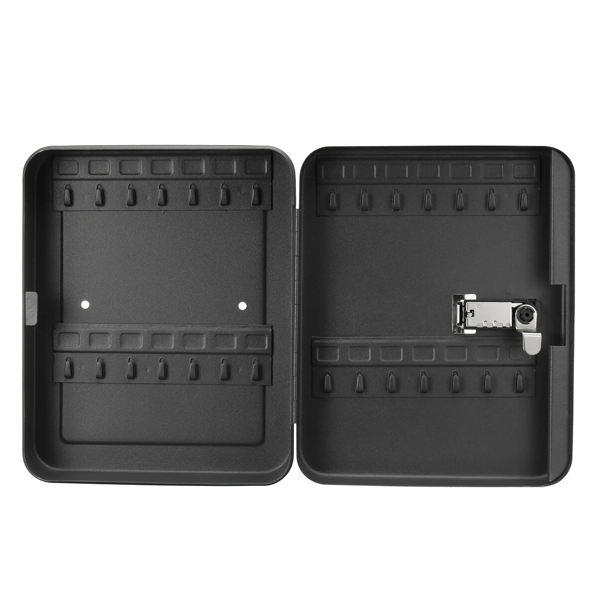 Security Car Combination Lock Metal Storage Cabinet Wall Mounted Key Safe Box Lockable Home Office Password Organizer