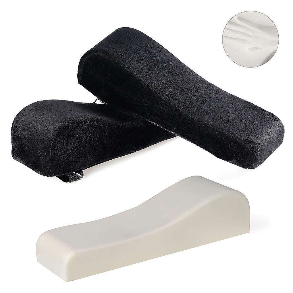 2 Stks/set Stoel Armsteun Pads Memory Foam Elleboog Kussen Thuis Kantoor Swivel Werken Stoel Armsteun Kussen Kussen Comfy Stoel