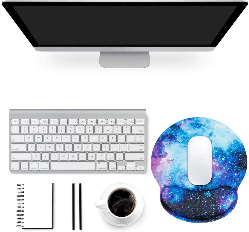 1 Pc Ergonomic Wrist Rest Mouse Pad Comfortable Wrist Rest Support Non Slip Mice Mat Soft Hand Support For PC Laptop Computer