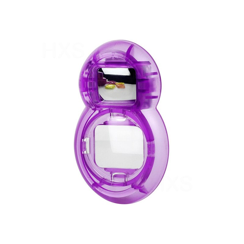 Close-up Lens with Selfie Mirror for FujiFilm Instax Mini 9, Instax Mini 8, Instax Mini 7s Instant Film Photo Camera: Jelly Purple