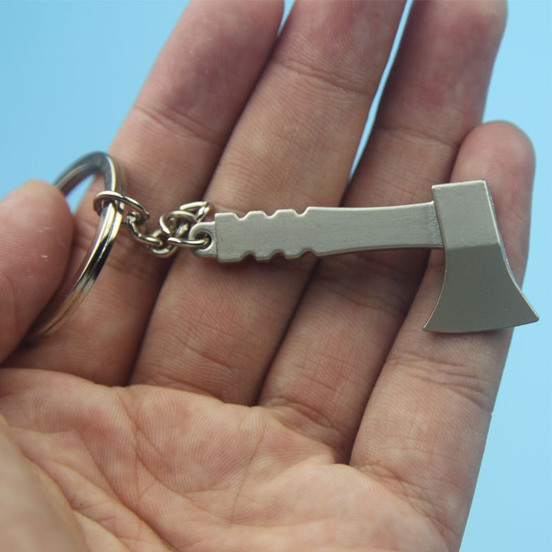 Hardware gadget hengende spenne mini øks nøkkel liten øks henger legering liten øks nøkkelring tilbehør