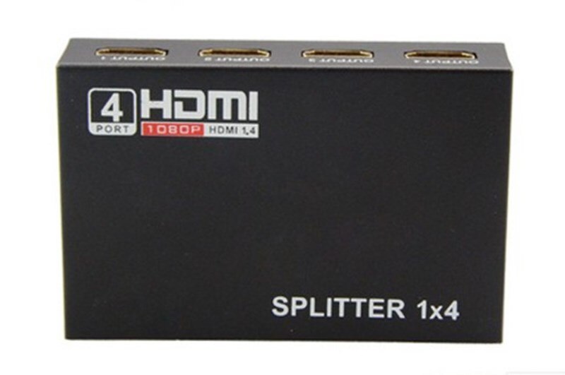 Switch Hd Hub Repeater 1 In 4 Out Splitter Hdmi Splitter Versterker Voor 3D Hdtv