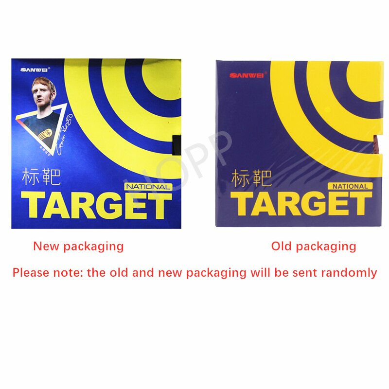 SANWEI TARGET National Table tennis rubber control loop with blue sponge pimples in ping pong rubber tenis de mesa