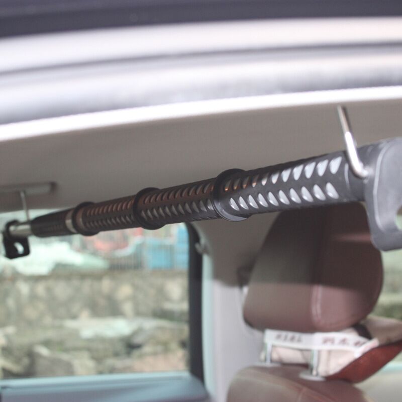 Vehicle telescopic airing pole Automobile clothes rack Clothes hanger for vehicle Vehicle clothes rack Coat hanger