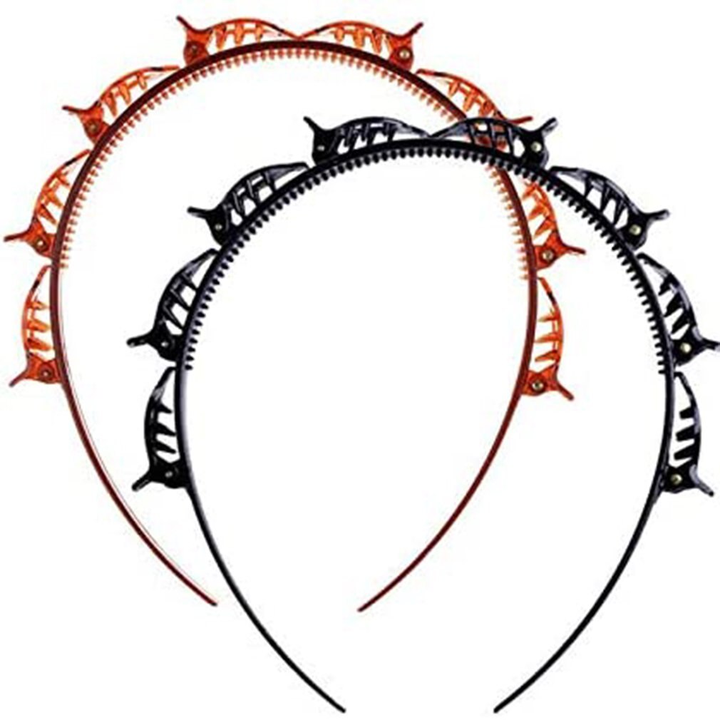 Style coréen multicouche creux armure bandeau frange clip bandeau personnage de bande dessinée ABS matériel pour les filles