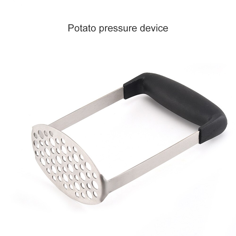 Roestvrij Staal Aardappel Verpletterd Stamper Zoete Aardappel Zoete Aardappel Crusher Aanvullende Voedsel Maken antislip Handvat Keuken Gadget